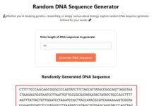 5 generadores gratuitos de secuencias de ADN aleatorias 5 Sitios Web Gratuitos para Generar Secuencias de ADN Aleatorias