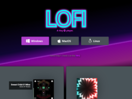 Mini reproductor Spotify gratuito con visuales lo-fi Mini reproductor Spotify gratuito para escritorio con visualizaciones de música Lofi