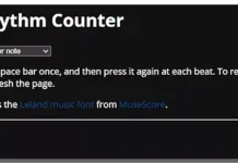 Contador Rítmico Gratuito En Línea De La Nota Más Corta Contador de ritmo online gratuito desde la nota más corta