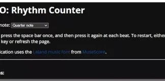 Contador Rítmico Gratuito En Línea De La Nota Más Corta Contador de ritmo online gratuito desde la nota más corta